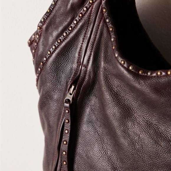 SAWYER STUD TOTE BAG ESPRESSO - Picture 3 of 4